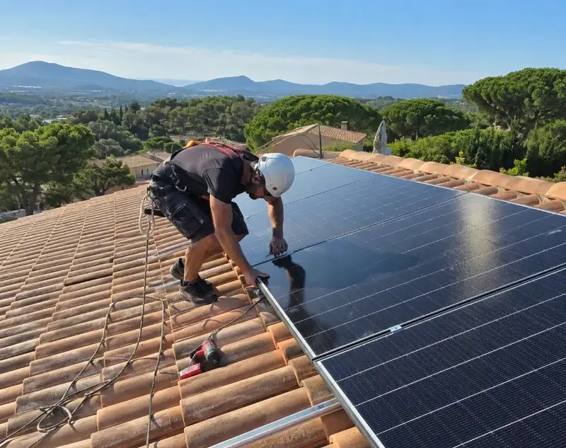 Installateur panneaux solaires Lantignié — pose photovoltaïque sur toiture